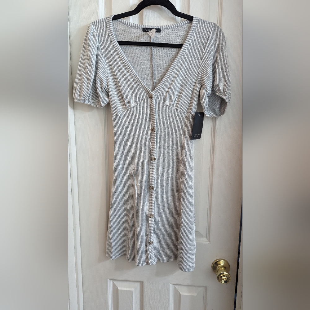 Caution To The Wind Striped Dress NWT